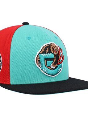 Mitchell & Ness Turquoise/Black Vancouver Grizzlies Hat